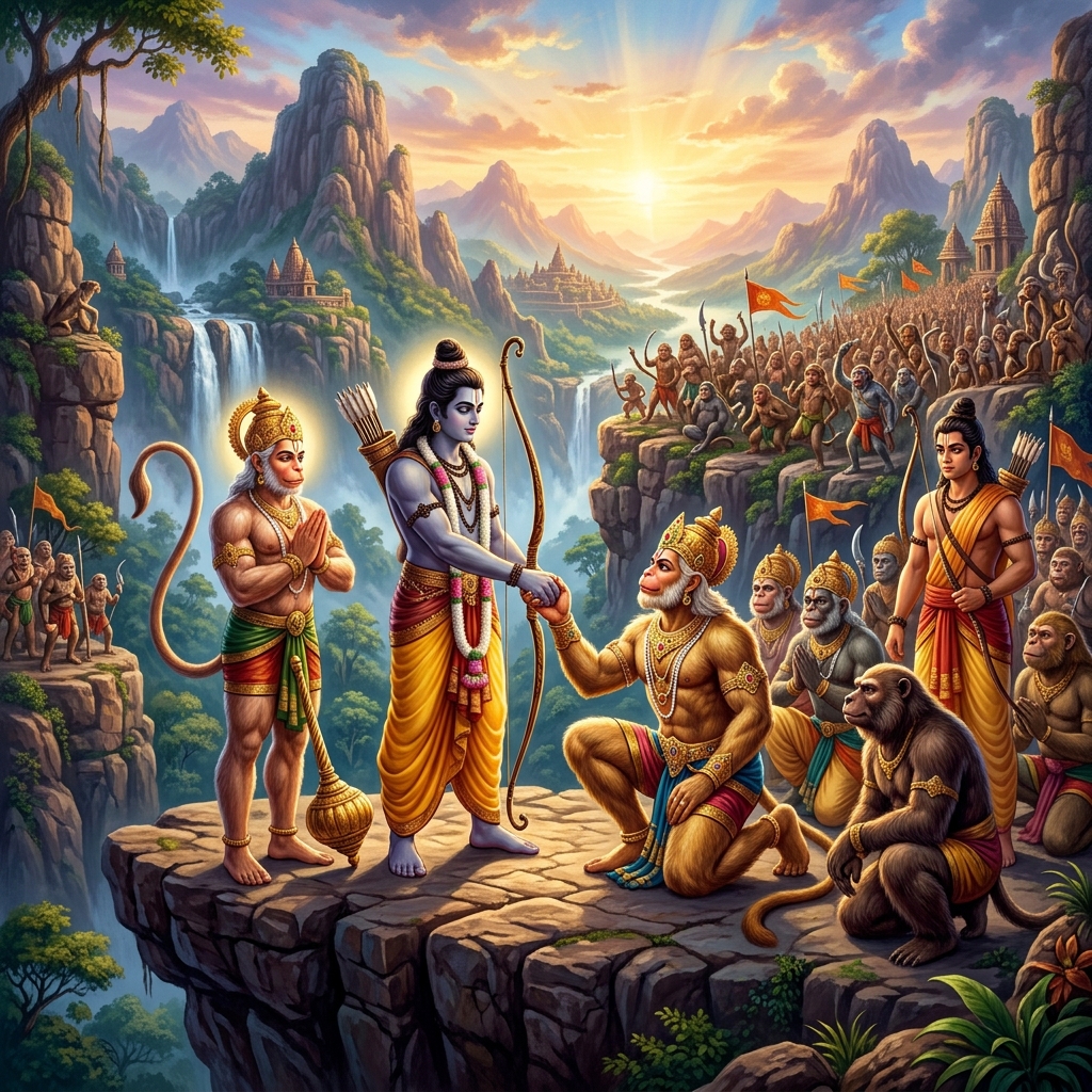 Kishkindha Kanda - Alliance of Rama and Sugriva
